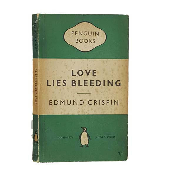 Love Lies Bleeding by Edmund Crispin,penguin,1954