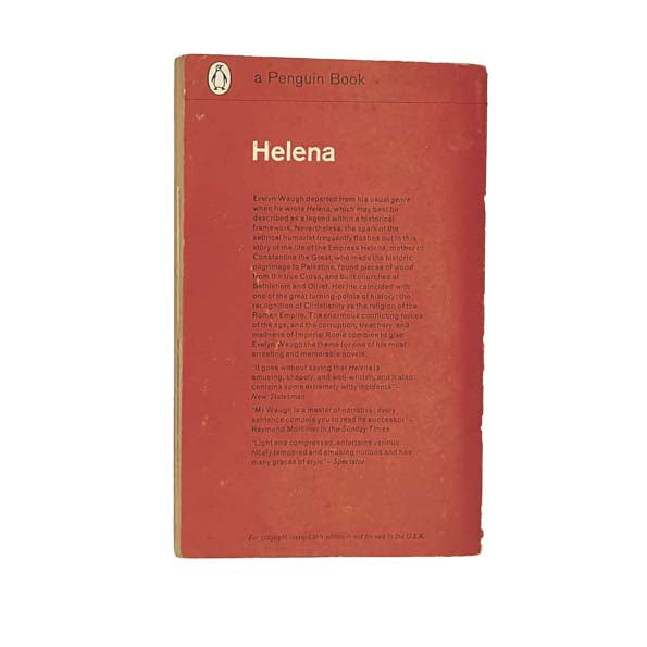 Helena by Evelyn Waugh - Penguin, 1963