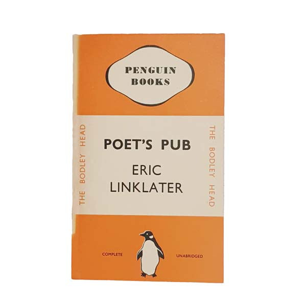 Poet's Pub by Eric Linklater 1985
