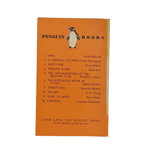 Poet's Pub by Eric Linklater 1985