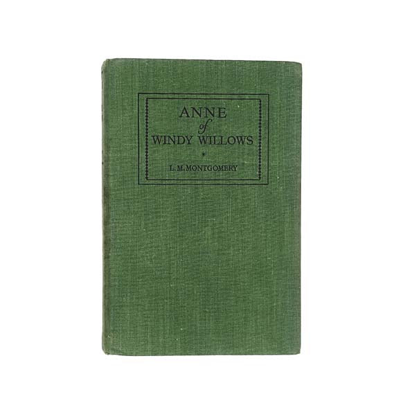 L. M. Montgomery’s Anne of Windy Willows - Harrap, 1949