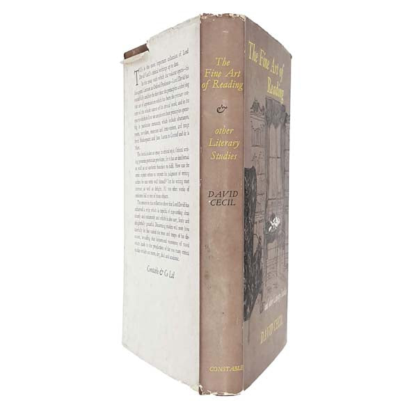 The Fine Art of Reading by David Cecil - Constable, 1957