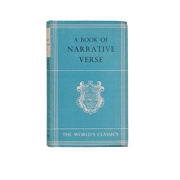 A Book of Narrative Verse by V.H. Collins 1948