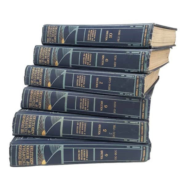 The Standard Cyclopaedia of Modern Agriculture and Rural Economy 9 Volume Collection