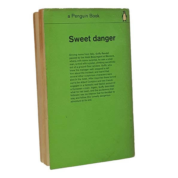 Sweet Danger by Margery Allingham, penguin,1963