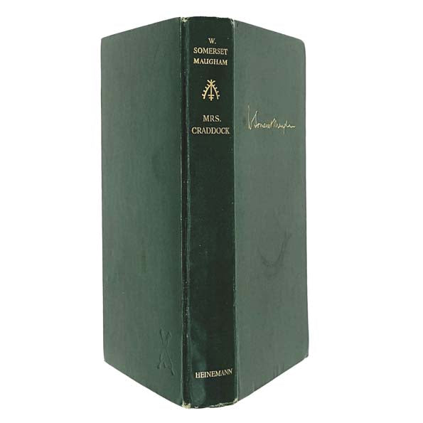 W. Somerset Maugham's Mrs Craddock 1938 - Heinemann