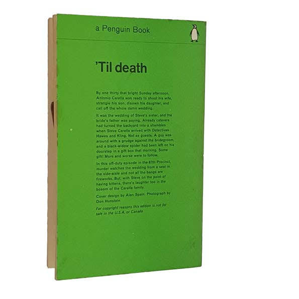 Til Death by Ed Mcbain, penguin,1964