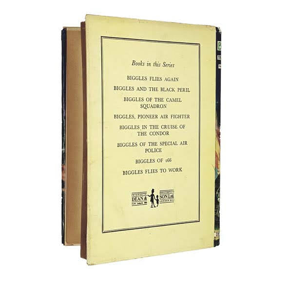 Biggles and The Black Peril by Capt. W.E. Johns, dean and son,