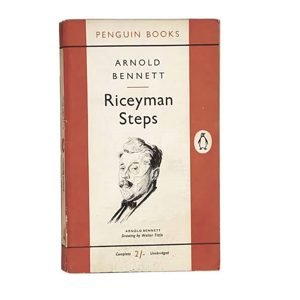 Riceyman Steps by Arnold Bennett, penguin,1954