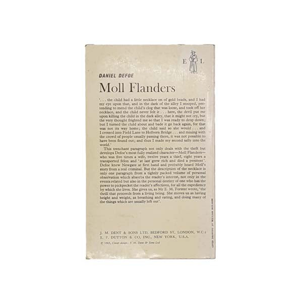 Moll Flanders by Daniel Defoe 1966