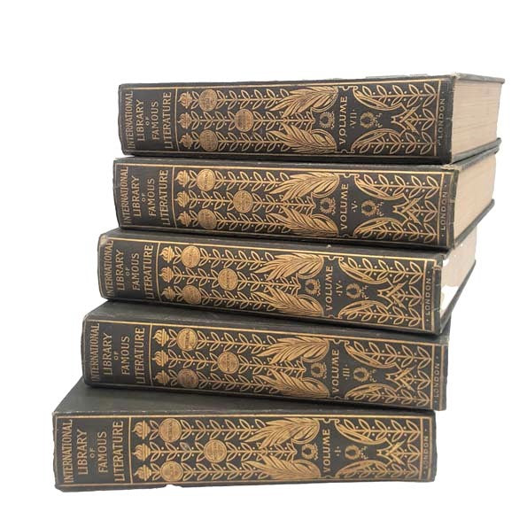 The International Library of Famous Literature Collection 1899
