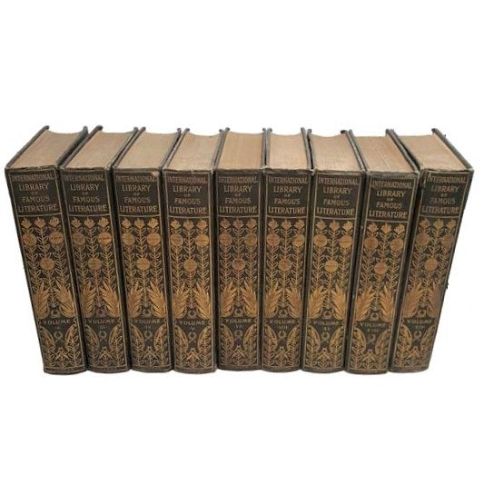 The International Library of Famous Literature Collection 1899