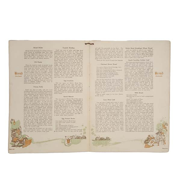 Robin Hood Flour Cook Book by Mrs Rorer c1915
