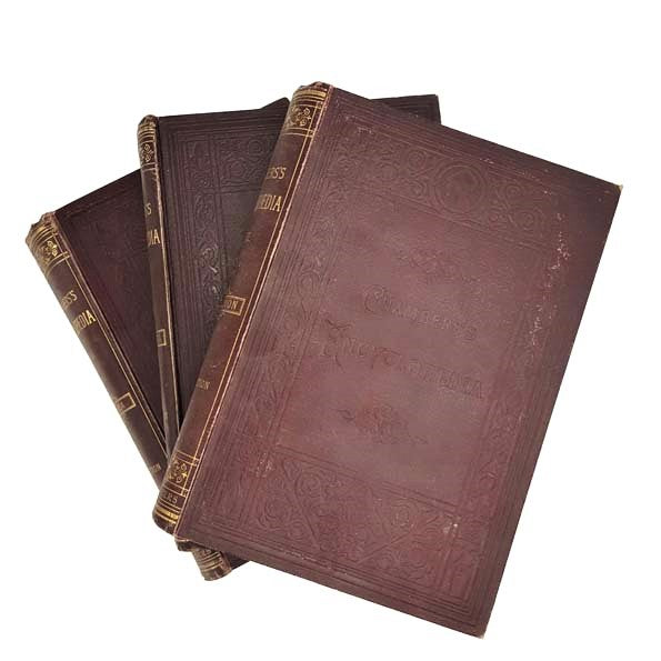 Chambers Encyclopaedia 1890 9-Book Collection