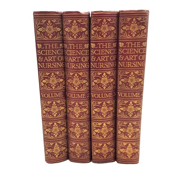 The Science and Art of Nursing Volumes 1-4 (Half Foot)