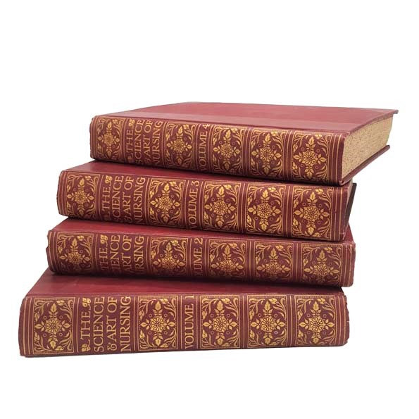 The Science and Art of Nursing Volumes 1-4 (Half Foot)