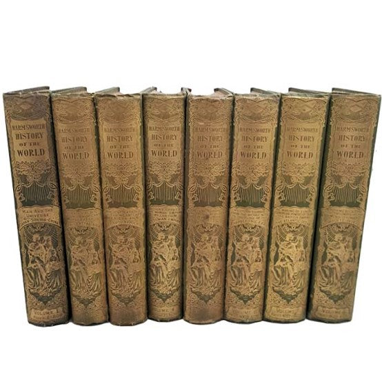 Harmsworth History of the World Volumes 1-8, 1907