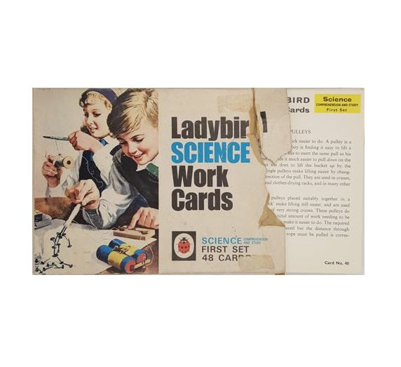 Ladybird Science Work Cards: First Set 48 Cards