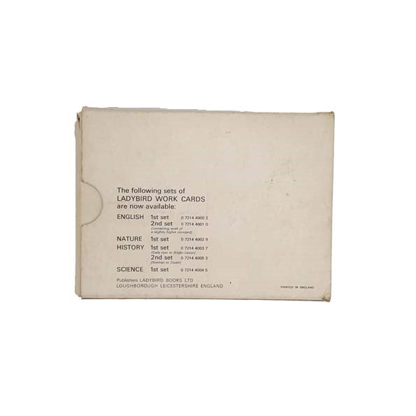 Ladybird Science Work Cards: First Set 48 Cards