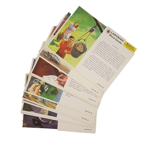 Ladybird Science Work Cards: First Set 48 Cards