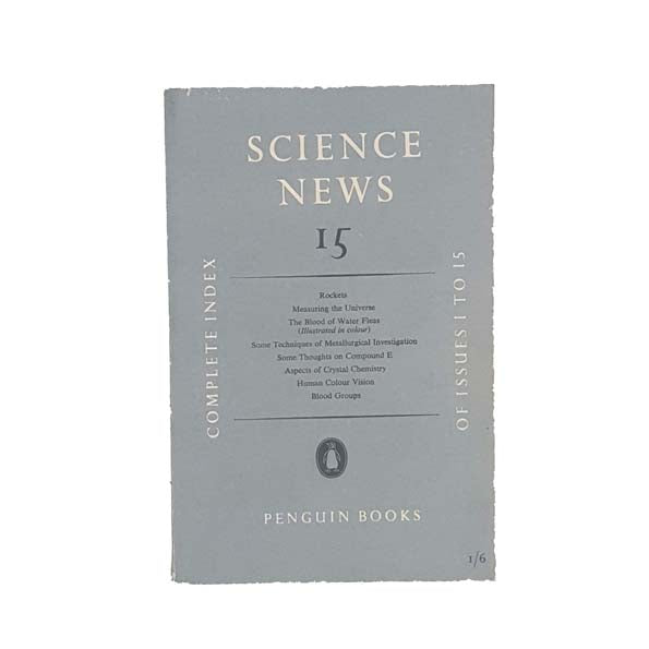 Science News 15 - Penguin 1950 First Edition