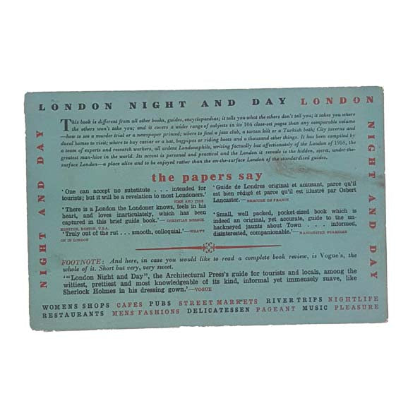 London Night and Day 1958