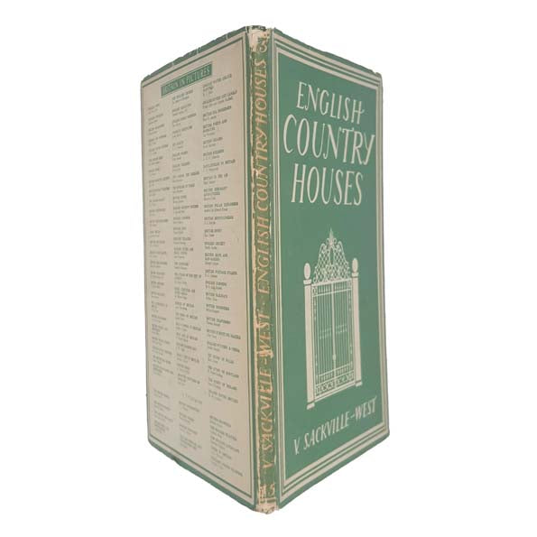 English Country Houses by V. Sackville West 1945