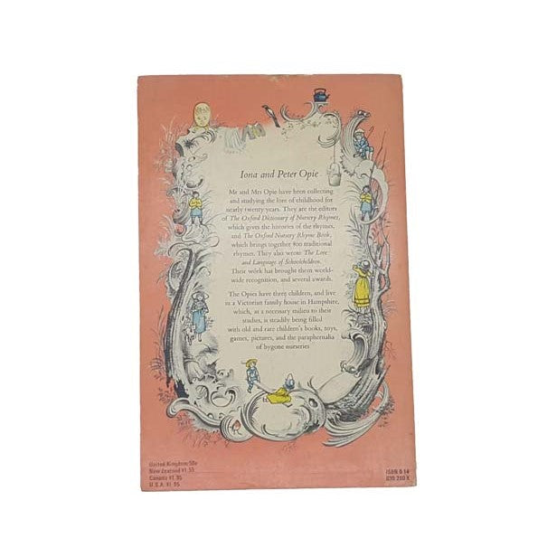 The Puffin Book Of Nursery Rhymes by Iona and Peter Opie,puffin,1975