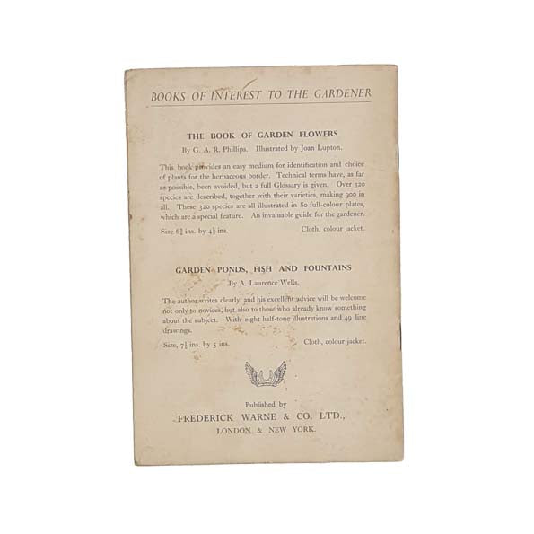 The Year&#39;s Vegetables by H.C. Davidson c1950