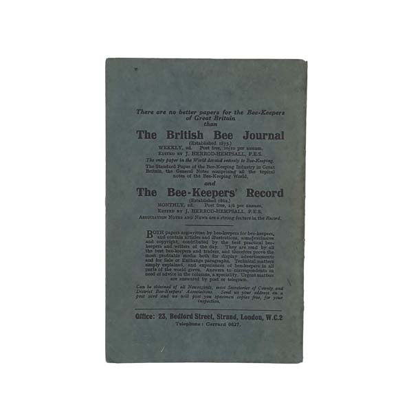 Bee-Keeping Simplified by W. Herrod-Hempsall