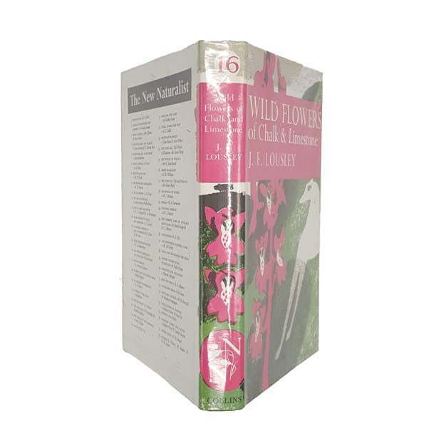 Wild Flowers of Chalk &amp; Limestone by J.E. Lousley 1976 - Collins