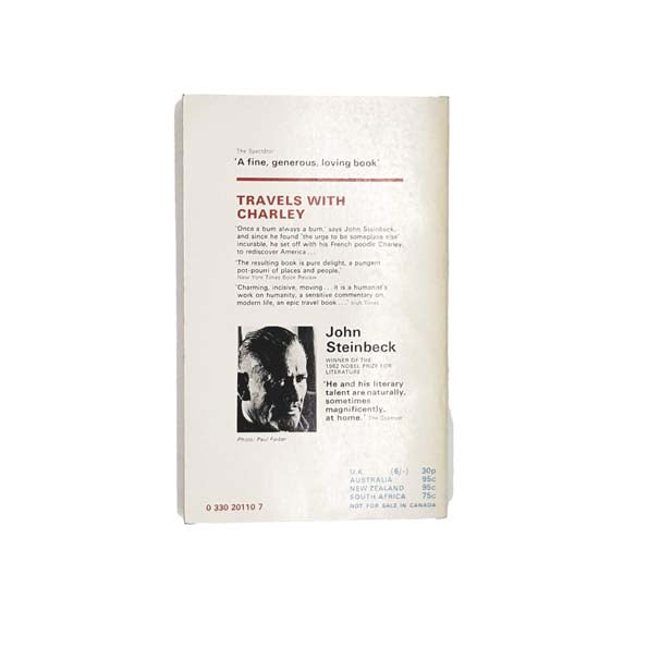 John Steinbeck’s Travels with Charley - Pan Books, 1971