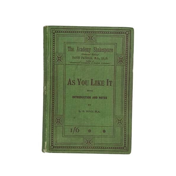Shakespeare's As You Like It 1906