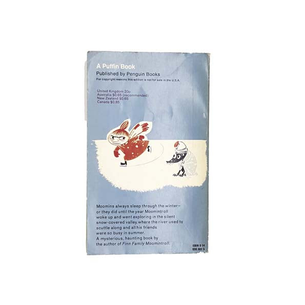 Moominland Midwinter by Tove Jansson - Puffin, 1973-82