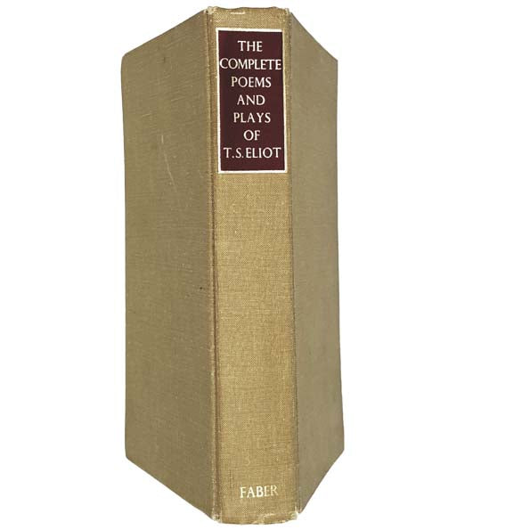 The Complete Poems and Plays of T. S. Eliot 1975 - Faber