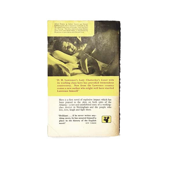 Saturday Night and Sunday Morning by Alan Sillitoe 1961