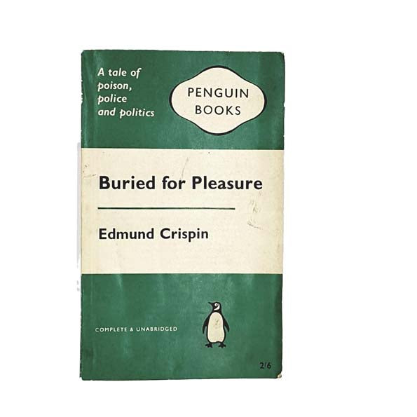 Buried for Pleasure by Edmund Crispin 1961 - Penguin