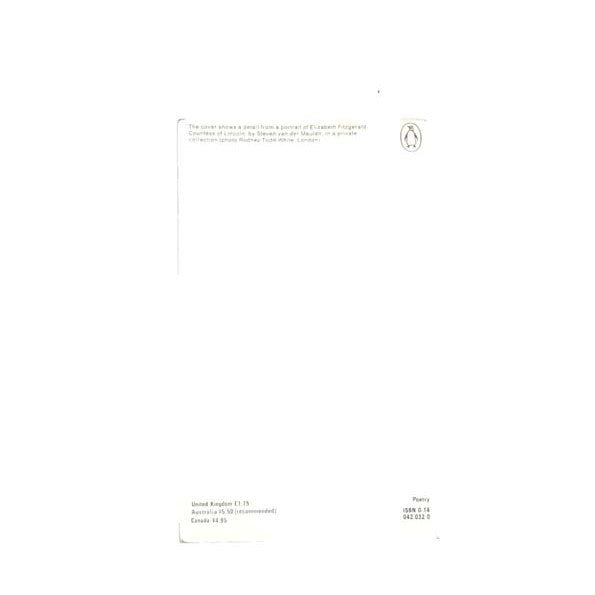 The Penguin Book of English Verse by John Hayward, penguin,1981
