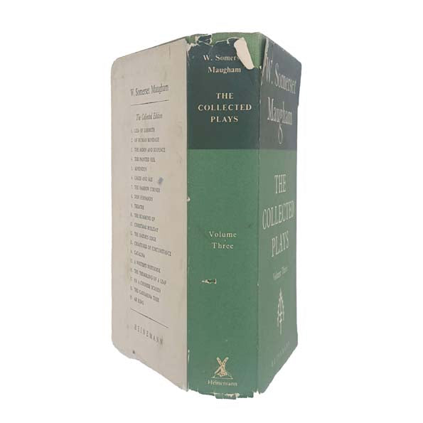 W. Somerset Maugham's The Collected Plays Volume Three