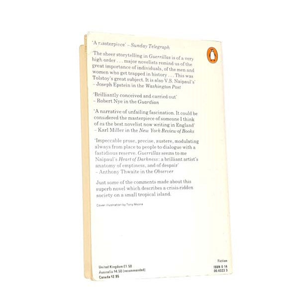 Guerrillas by V.S.Naipaul, penguin,1980