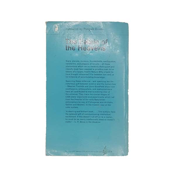 The Fabric of the Heavens by Stephen Toulmin &amp; June Goodfield 1963