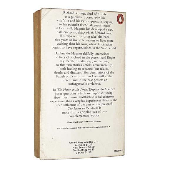 Daphne du Maurier's The House on the Strand 1971 - Penguin