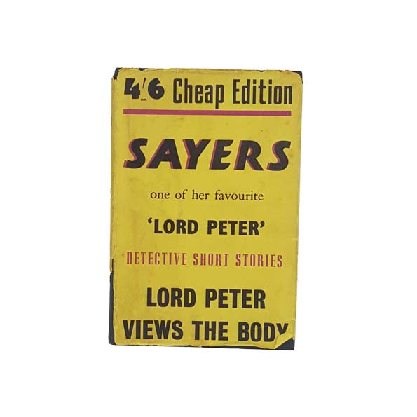 Lord Peter Views the Body by Dorothy L. Sayers 1949