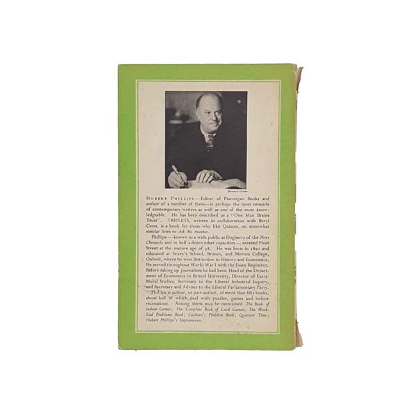 Triplets by Beryl Cross 1947 - Penguin First Edition