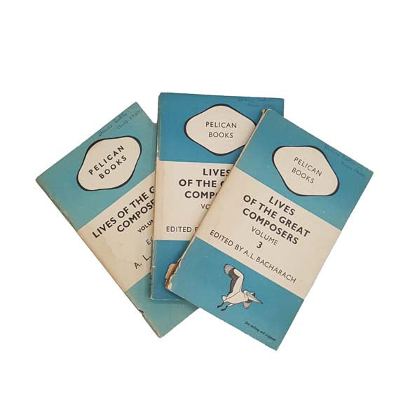 Lives of the Great Composers Volumes 1-3 - Pelican 1947-8