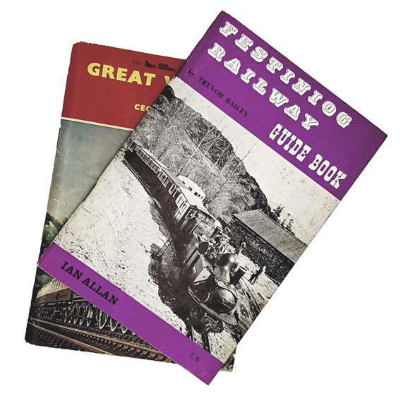 Railway Guidebook Collection - Festiniog Railway and Great Western - Ian Allen Ltd.