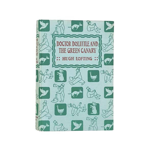 Doctor Dolittle &amp; the Green Canary by Hugh Lofting - Jonathan Cape, 1956