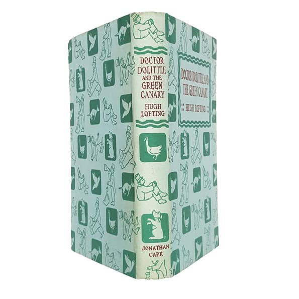 Doctor Dolittle &amp; the Green Canary by Hugh Lofting - Jonathan Cape, 1956