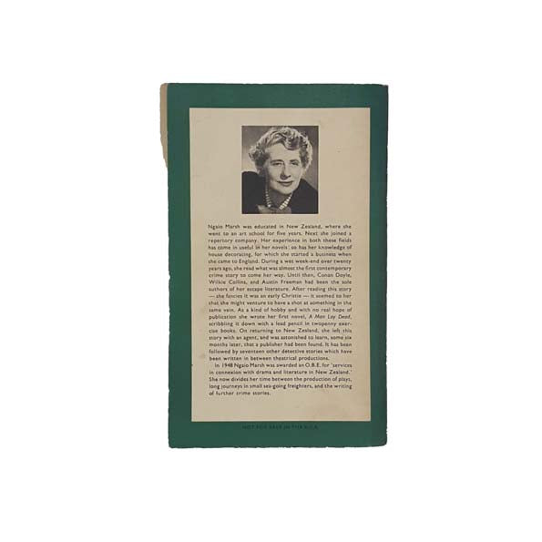 Vintage Murder by Ngaio Marsh - Penguin 1955