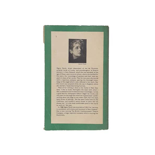 Death In A White Tie by Ngaio Marsh 1954